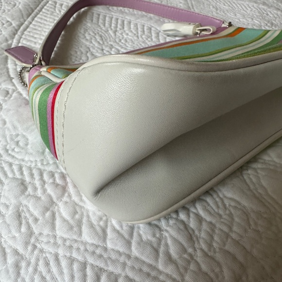 Coach Multicolor Striped Demi bag - Picture 6 of 9